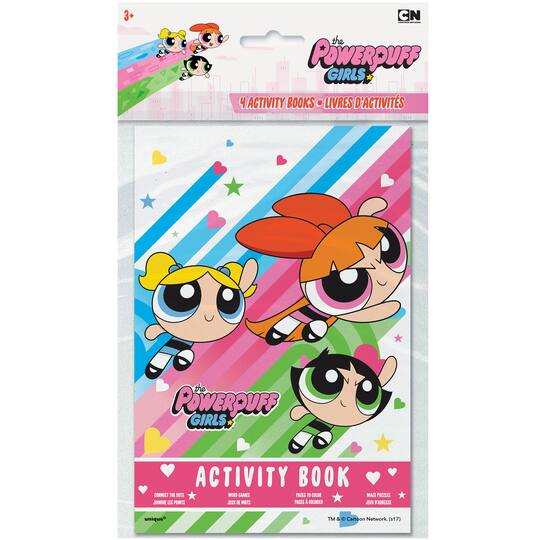 Powerpuff Girls Activity Books Powerpuff Girls Party Favors Powerpuff Girls Activity Books Powerpuff Girls Party Favors